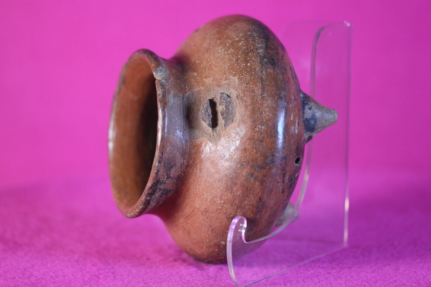 Authentic Pre Columbian Artifact Tripod Bowl Colima Mexico 200 BC-500 AD COA J91