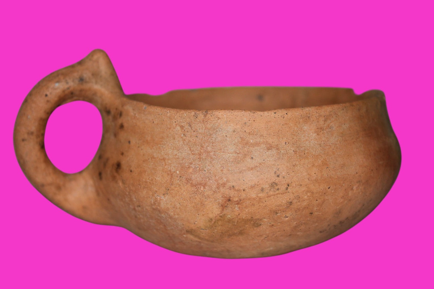 Holy Land Artifact Authentic 4000 Year Old Cup Time of Abraham 2000 BC COA J116