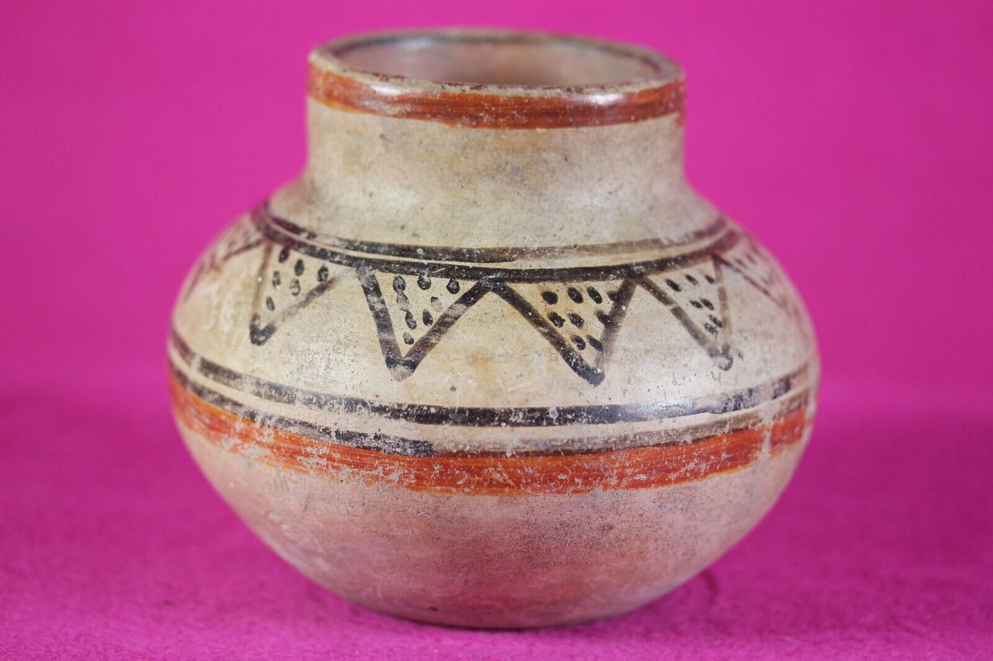 Authentic Pre Columbian Artifact Decorated Bowl Costa Rica 700-1400 AD COA J99