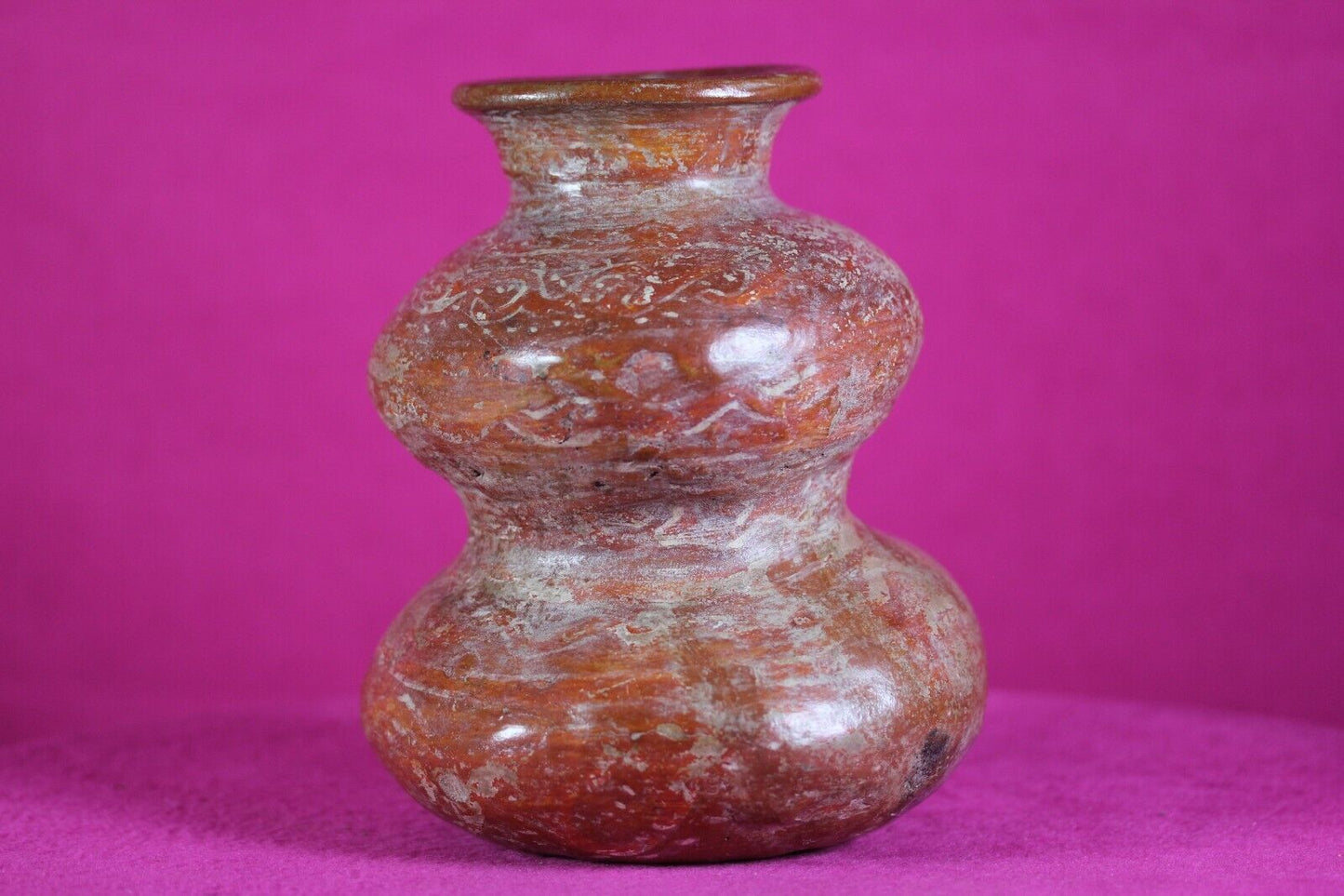 Authentic Pre Columbian Artifact Two Tier Olla Michoacan Arte Primitivo COA T64