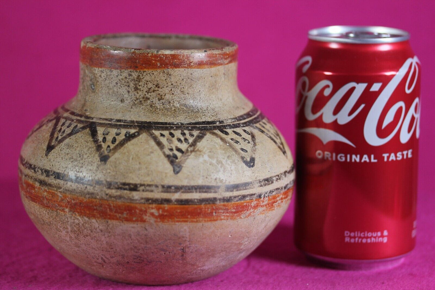 Authentic Pre Columbian Artifact Decorated Bowl Costa Rica 700-1400 AD COA J99