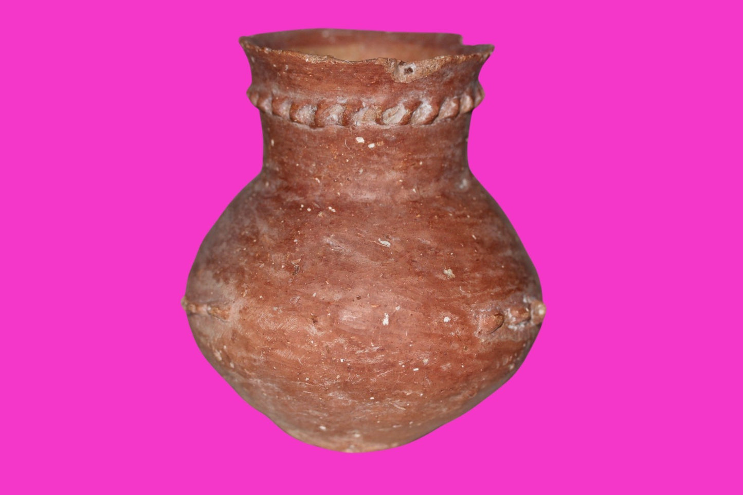 Holy Land Artifact Authentic 4000 Year Old Jug Time of Abraham 2000 BC COA J131