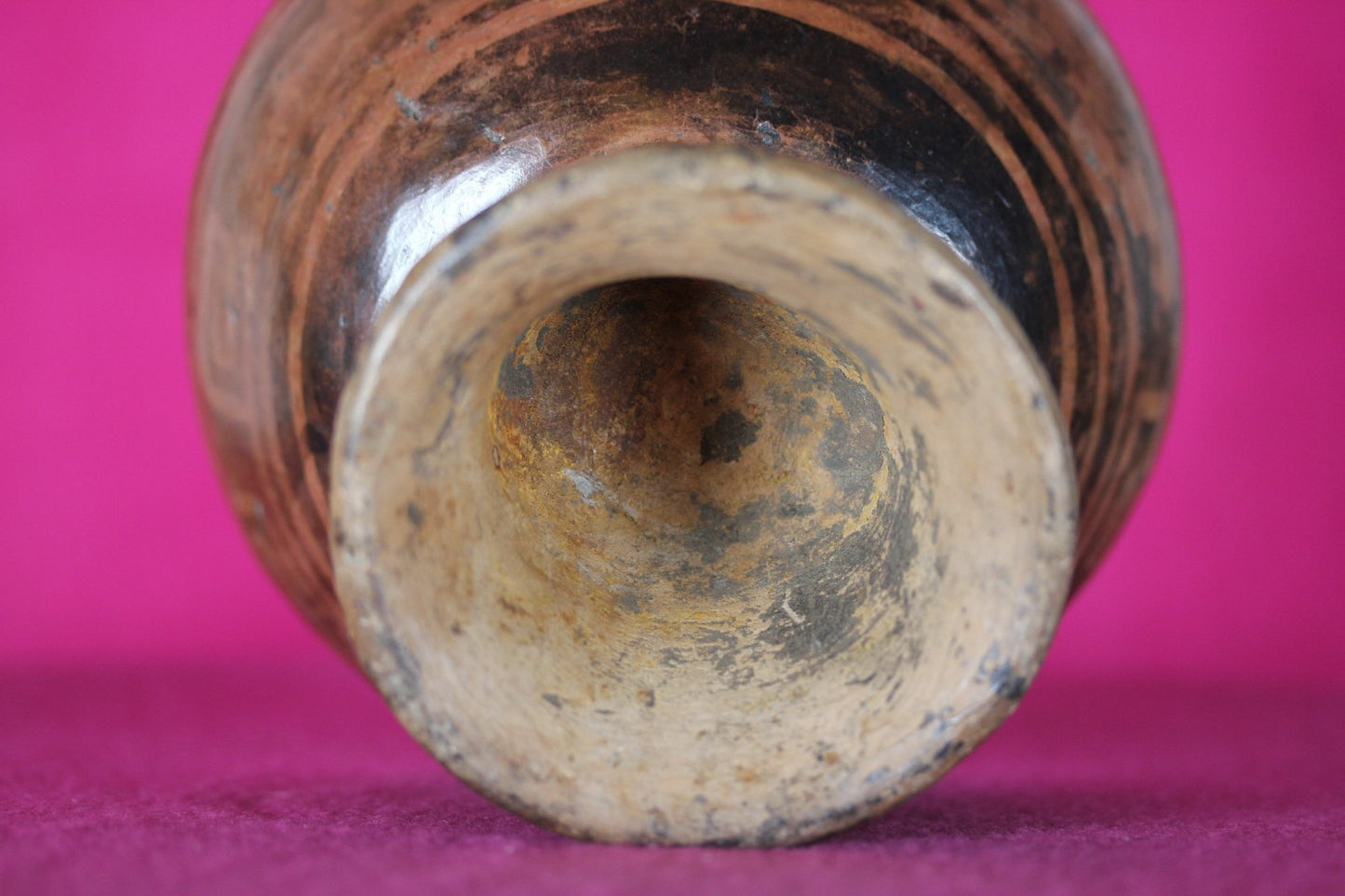Authentic Pre Columbian Artifact Decorated Pedestal Bowl Narino Columbia COA J01