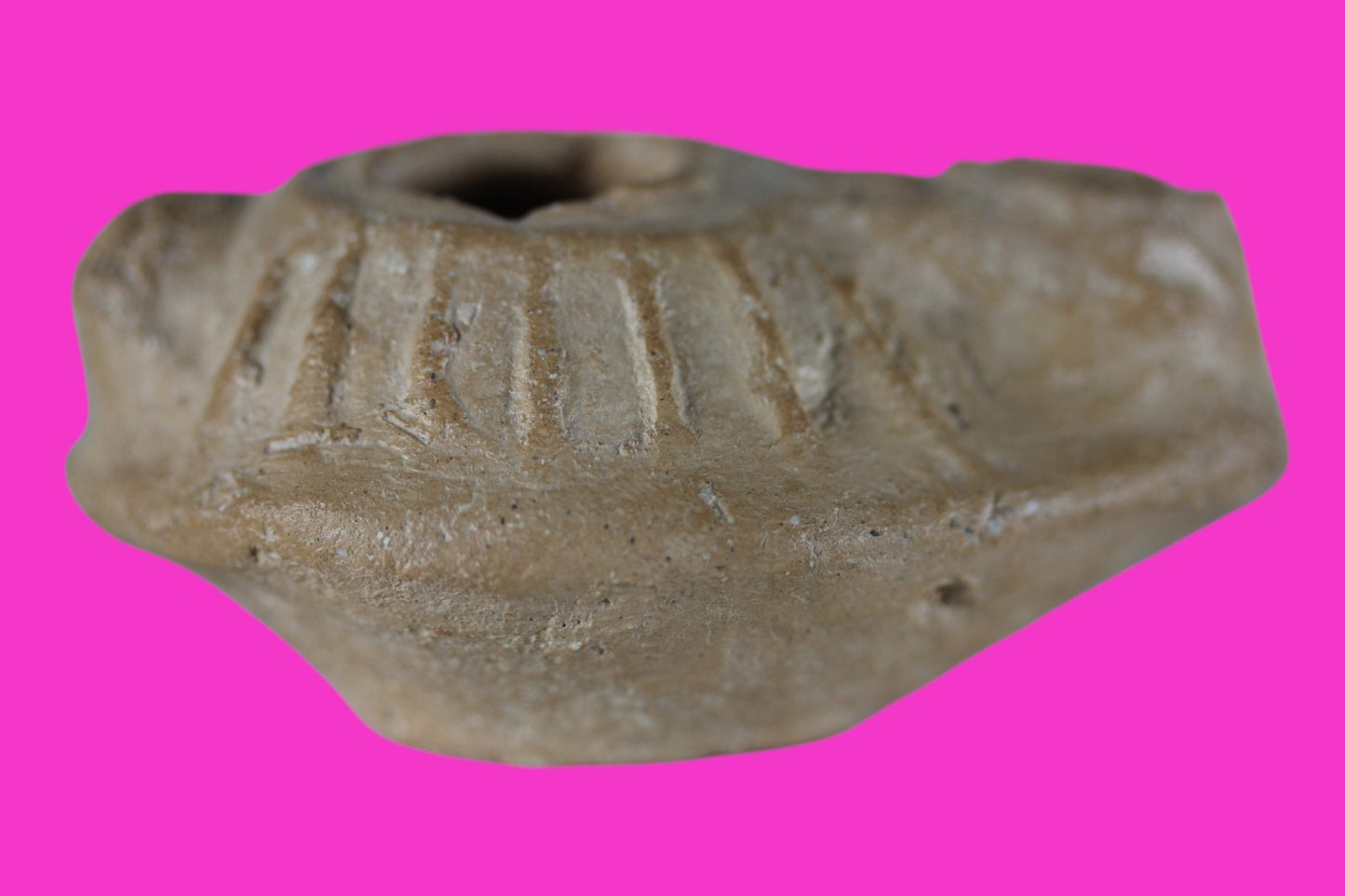 Jesus Christ Homeland Oil Lamp Authentic Holy Land Artifact 100 - 400 AD COA L12