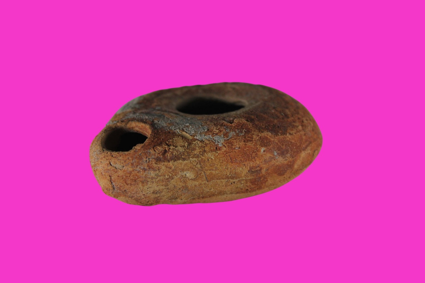 Ancient Holy Land Oil Lamp Artifact Jesus Christ Homeland 100BC-400AD COA 16