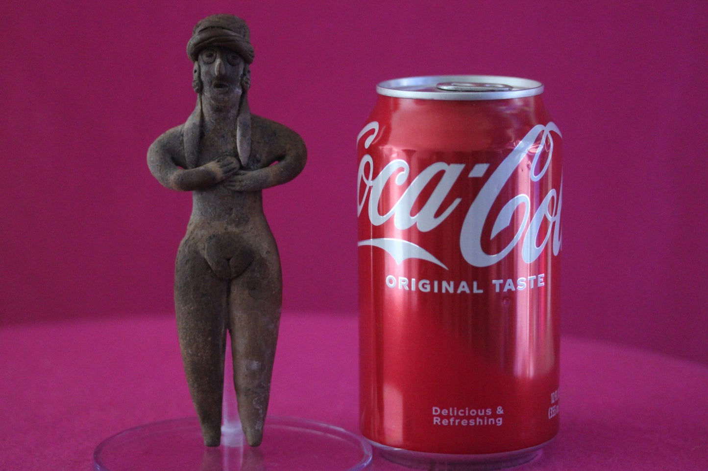 Authentic Pre Columbian Artifact Pretty Lady Tomb Figure Colima Mexico COA 204