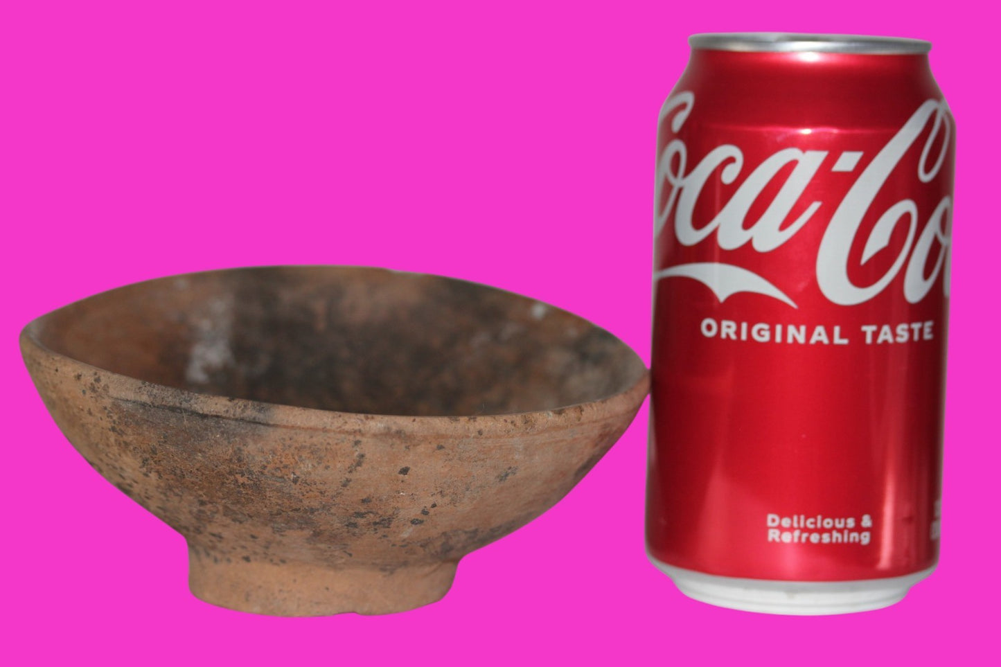 Holy Land Artifact Authentic From Time of Jesus Christ Bowl 300BC-200AD COA J129
