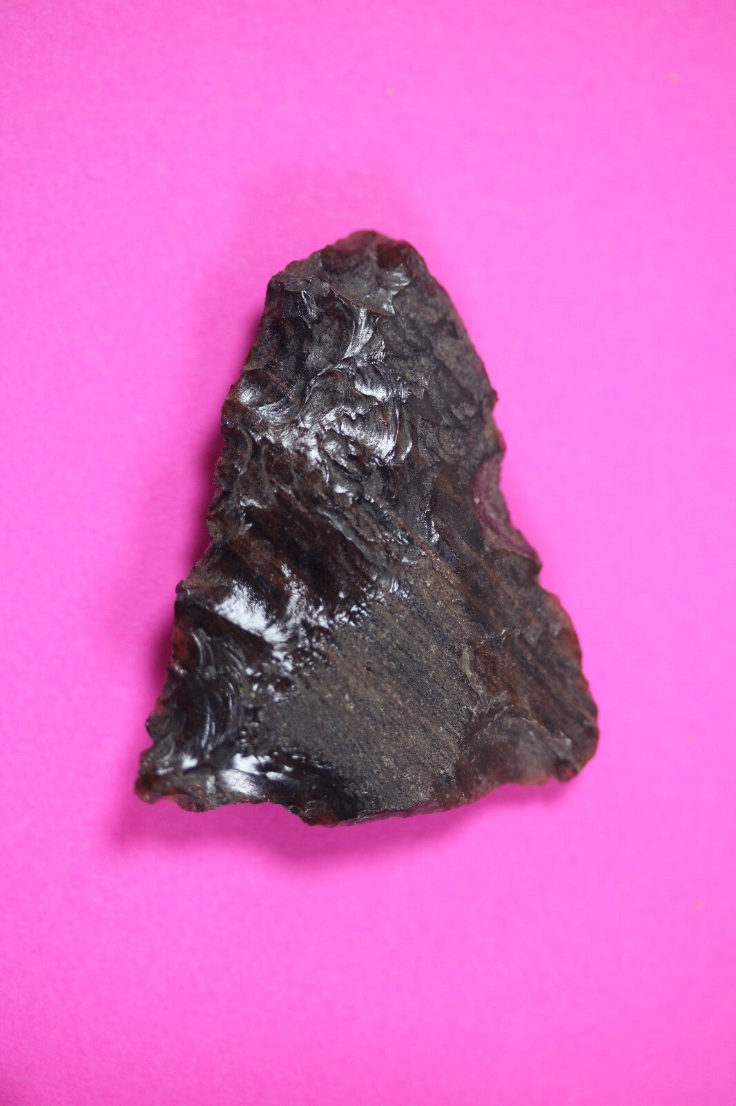 Authentic Pre Columbian Artifact Aztec Arrowhead Battle of Mexico City COA 60