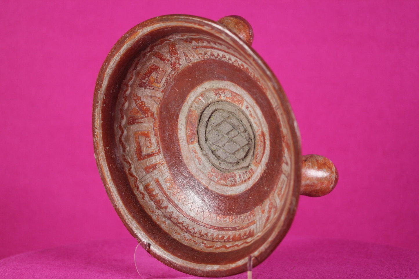 Authentic Pre Columbian Artifact Tripod Bowl Michoacan Ex Arte Primitivo COA T72