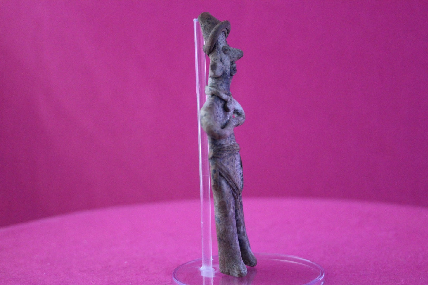 Authentic Pre Columbian Artifact Tomb Figure Colima Mexico 100 BC-250 AD COA 203