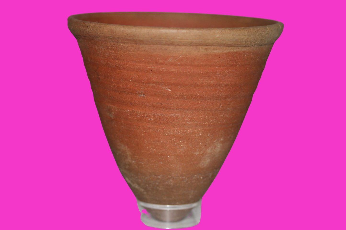 Holy Land Artifact Authentic Jesus Christ Era Conical Cup 100BC-200AD COA J138