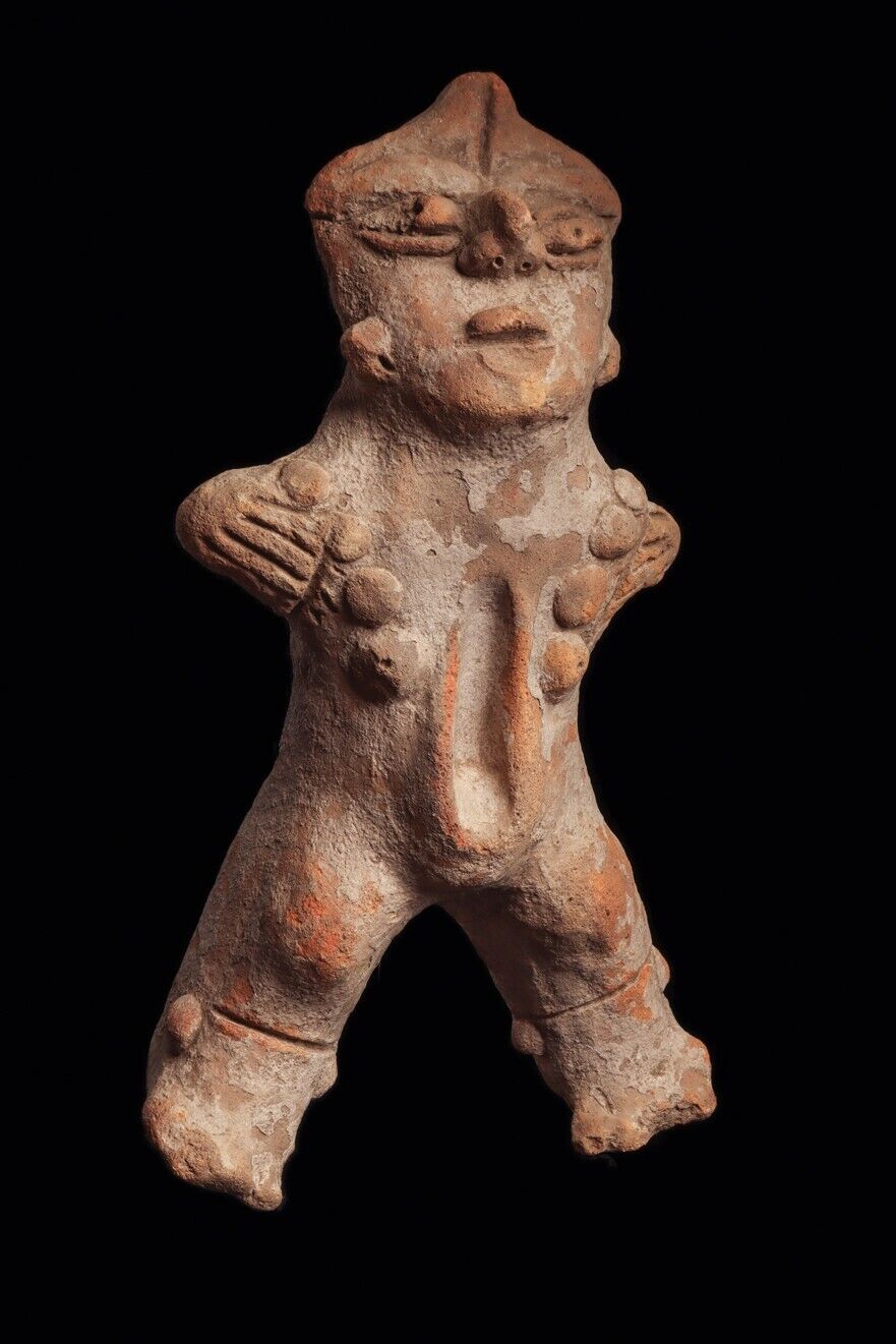 Authentic Pre Columbian Artifact Caesarian Section Mexico Arte Primitivo T125