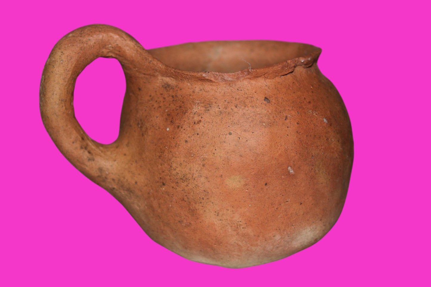 Holy Land Artifact Authentic 4000 Year Old Cup Time of Abraham 2000 BC COA J120