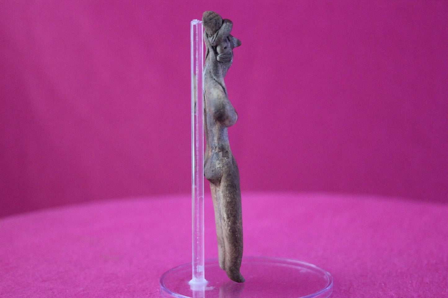 Authentic Pre Columbian Artifact Pretty Lady Tomb Figure Colima Mexico COA 204