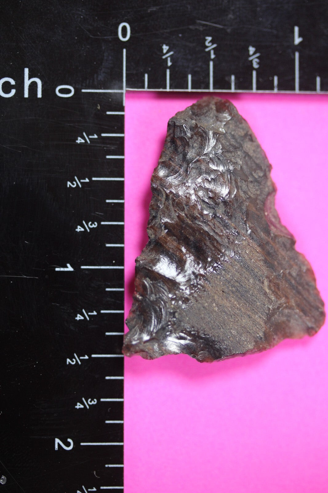 Authentic Pre Columbian Artifact Aztec Arrowhead Battle of Mexico City COA 60