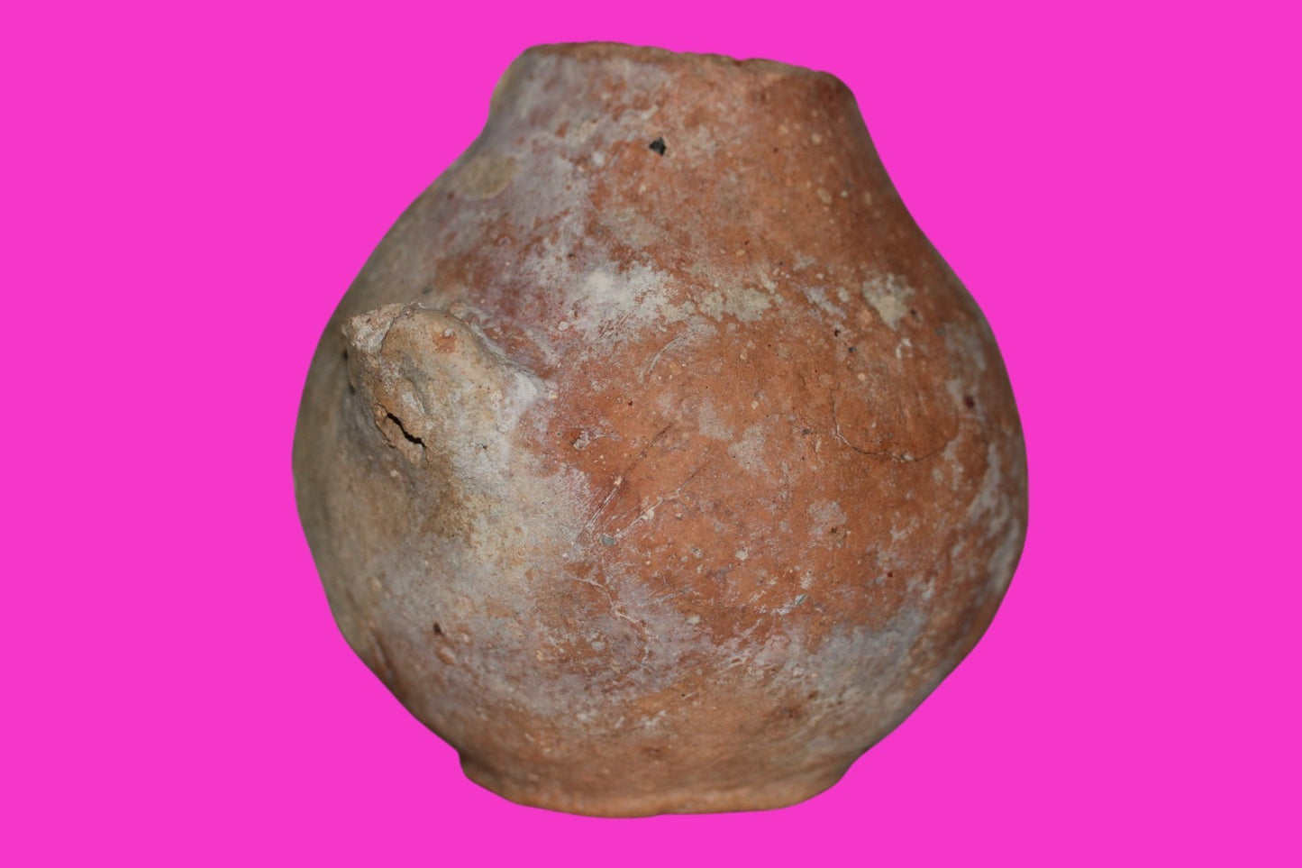 Holy Land Artifact Authentic 5500 Year Old Jar Early Bronze Age 3500 BC COA J144