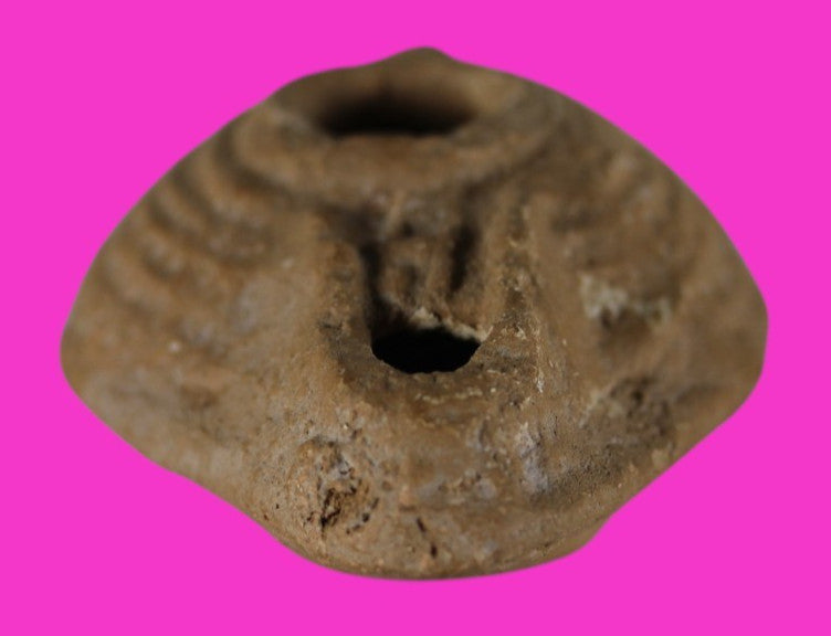 Jesus Christ Homeland Oil Lamp Authentic Holy Land Artifact 100 - 400 AD COA L10