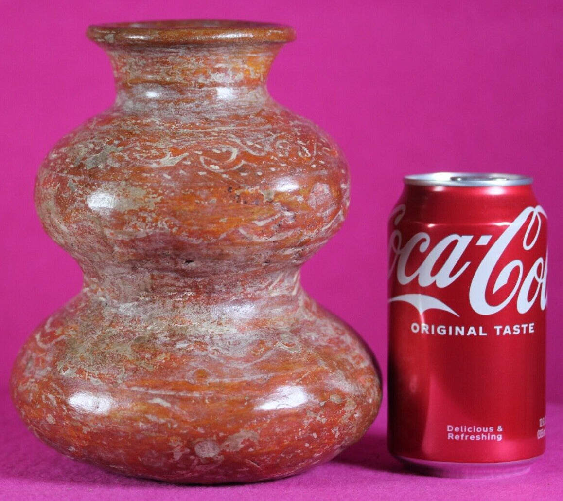 Authentic Pre Columbian Artifact Two Tier Olla Michoacan Arte Primitivo COA T64