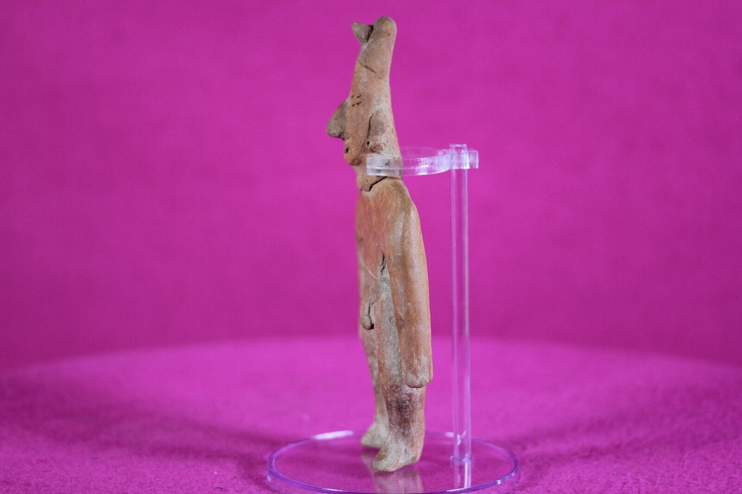 Authentic Pre Columbian Artifact Tomb Figure Colima Mexico 200 BC-500 AD COA T75