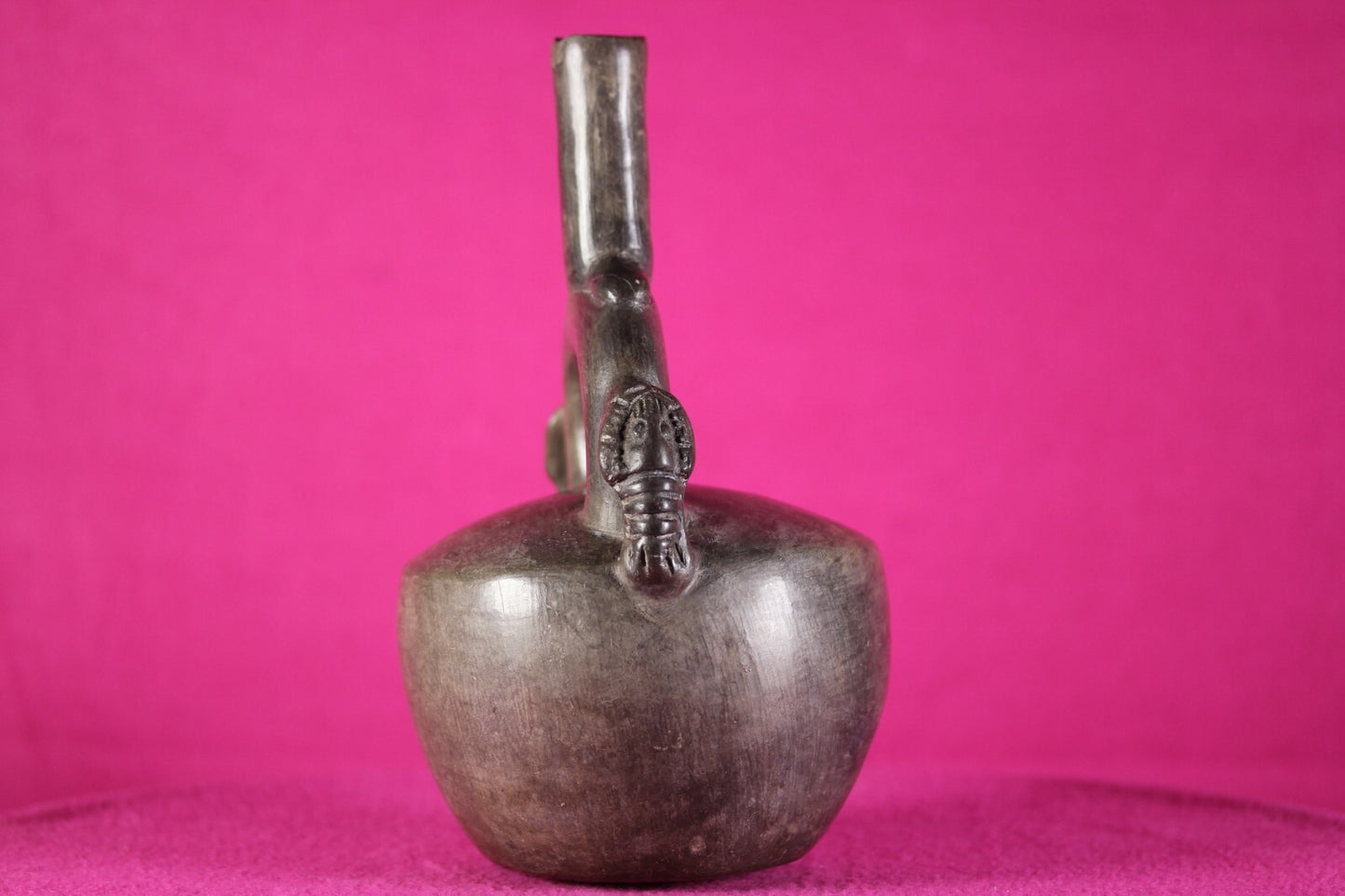 Authentic Pre Columbian Artifact Lobster Pottery Jar 750-1375 AD Sican Peru J49