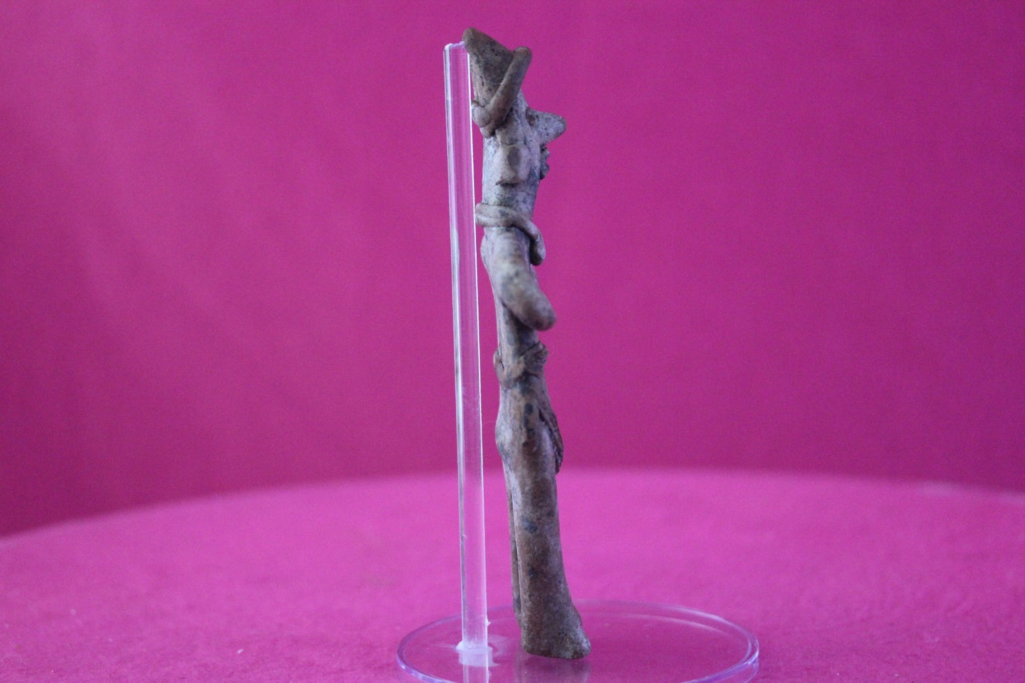 Authentic Pre Columbian Artifact Tomb Figure Colima Mexico 100 BC-250 AD COA 203