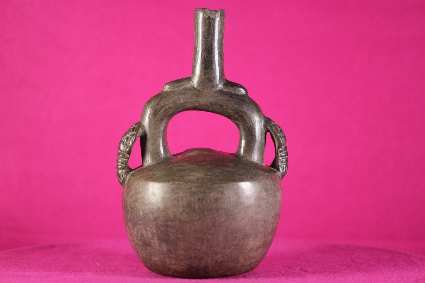 Authentic Pre Columbian Artifact Lobster Pottery Jar 750-1375 AD Sican Peru J49