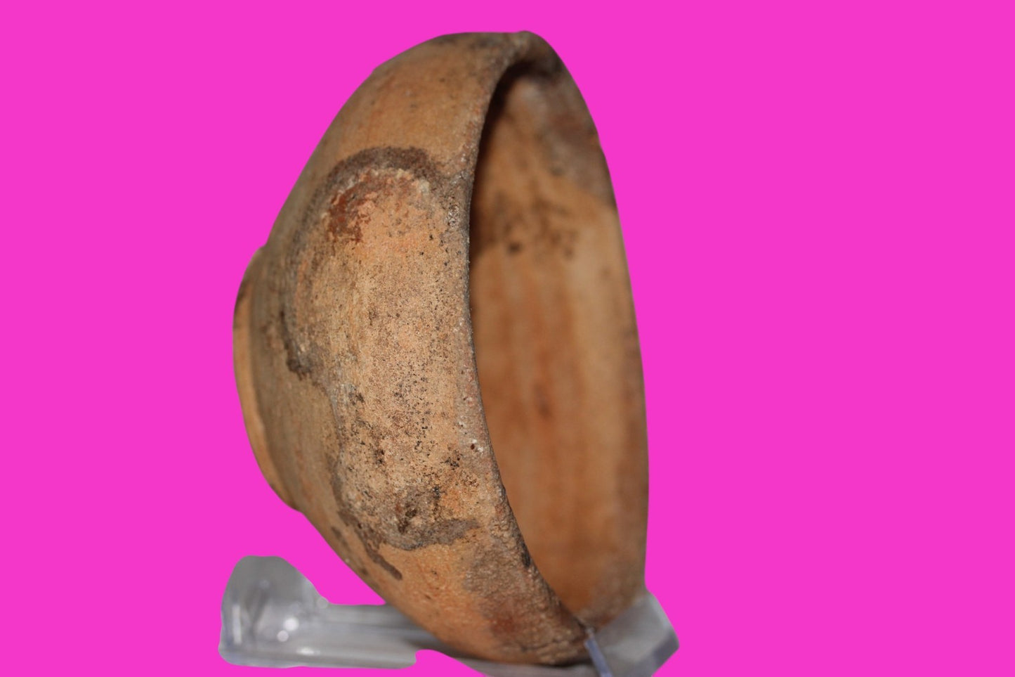Holy Land Artifact Authentic 4000 Year Old Bowl Time of Abraham 2000 BC COA J126