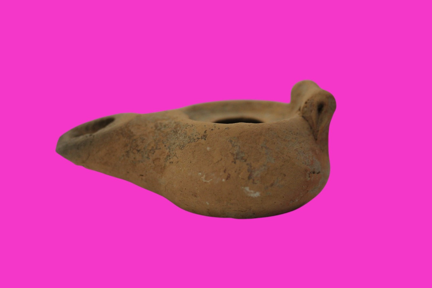 Jesus Christ Homeland Oil Lamp Authentic Holy Land Artifact 100-400 AD COA J105