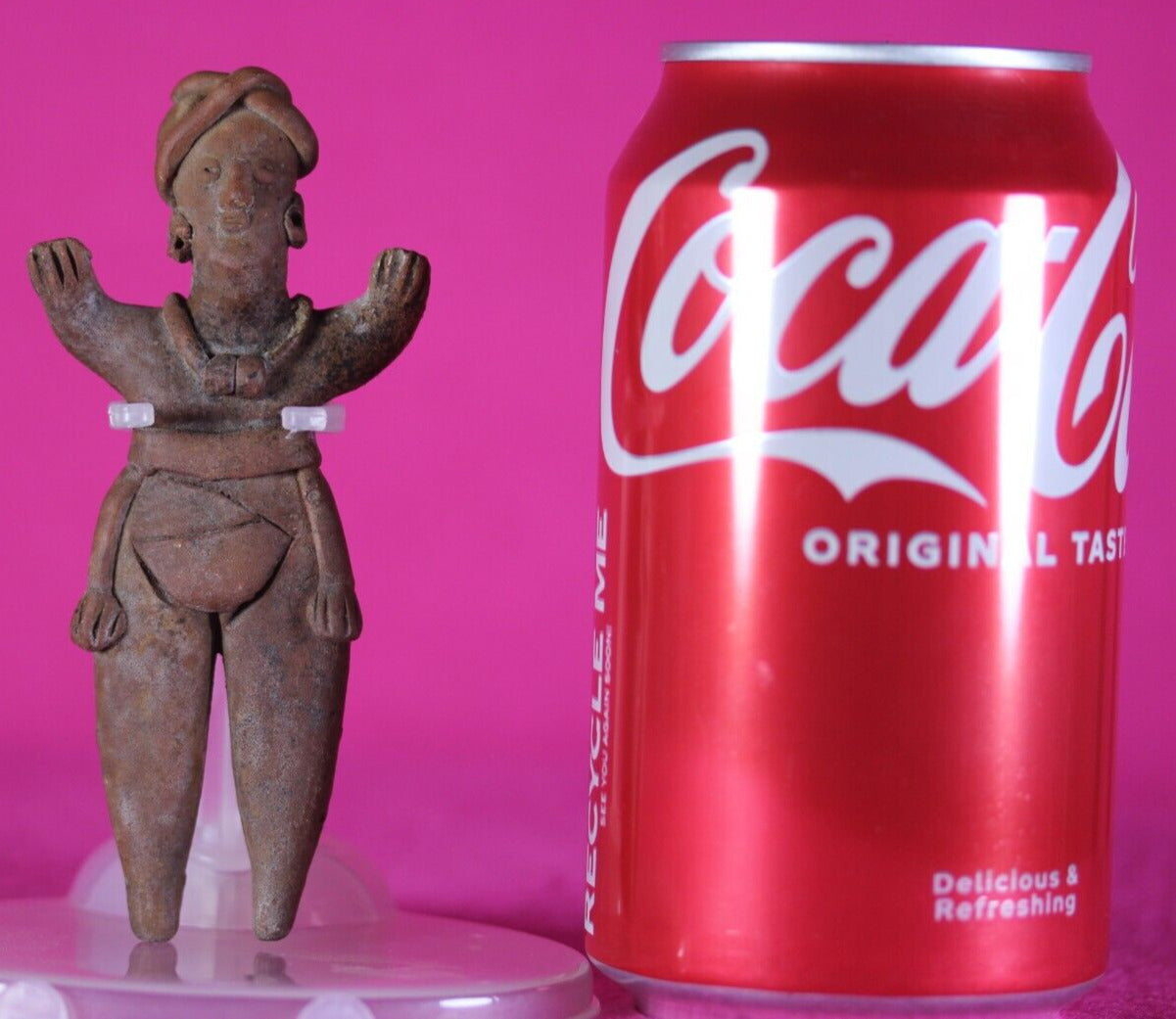 Pre Columbian Artifact Colima Figure Mexico 300BC-300AD Certified COA J74