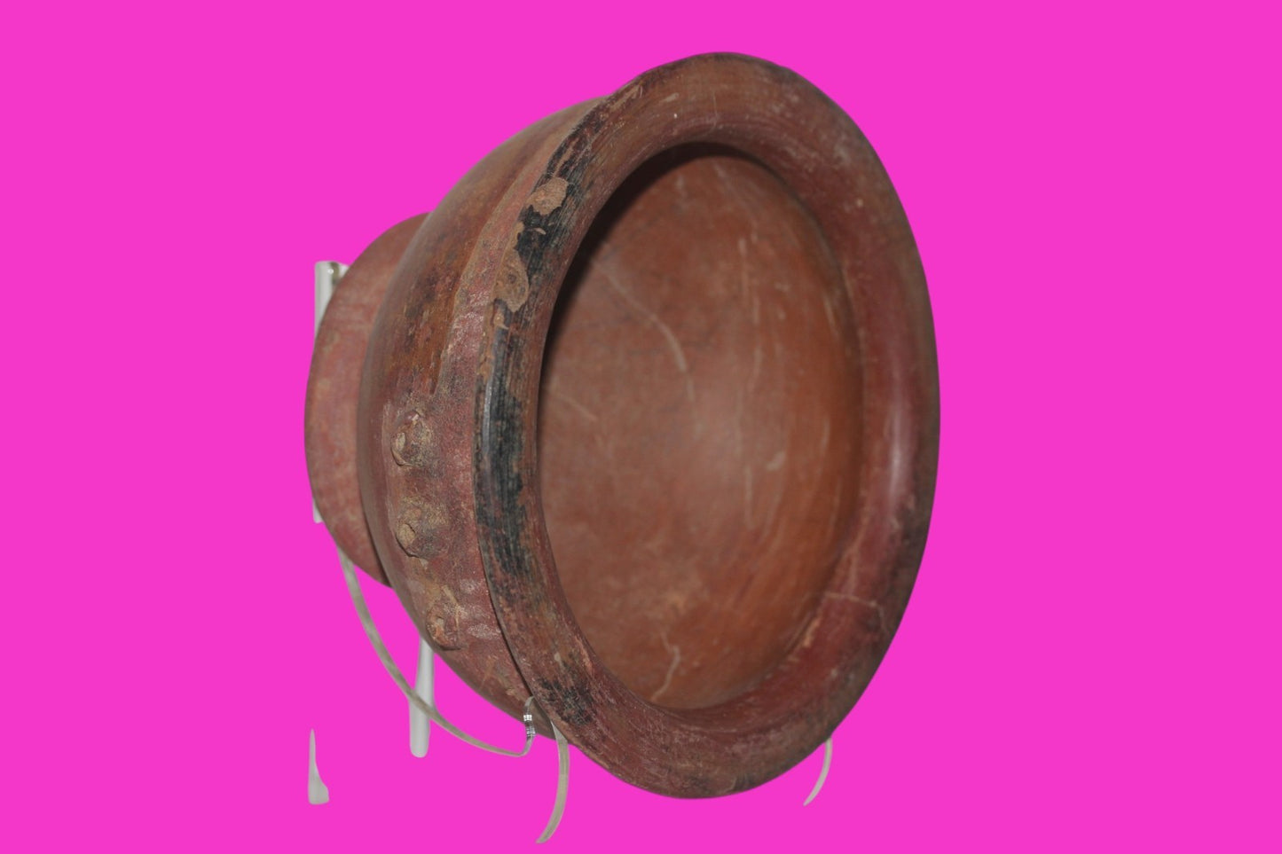Authentic Pre Columbian Artifact Pedestal Bowl Nicoya Costa Rica 500 AD COA J59