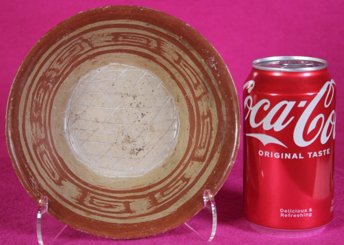 Authentic Pre Columbian Artifact Michoacan Bowl Ex Arte Primitivo COA T22