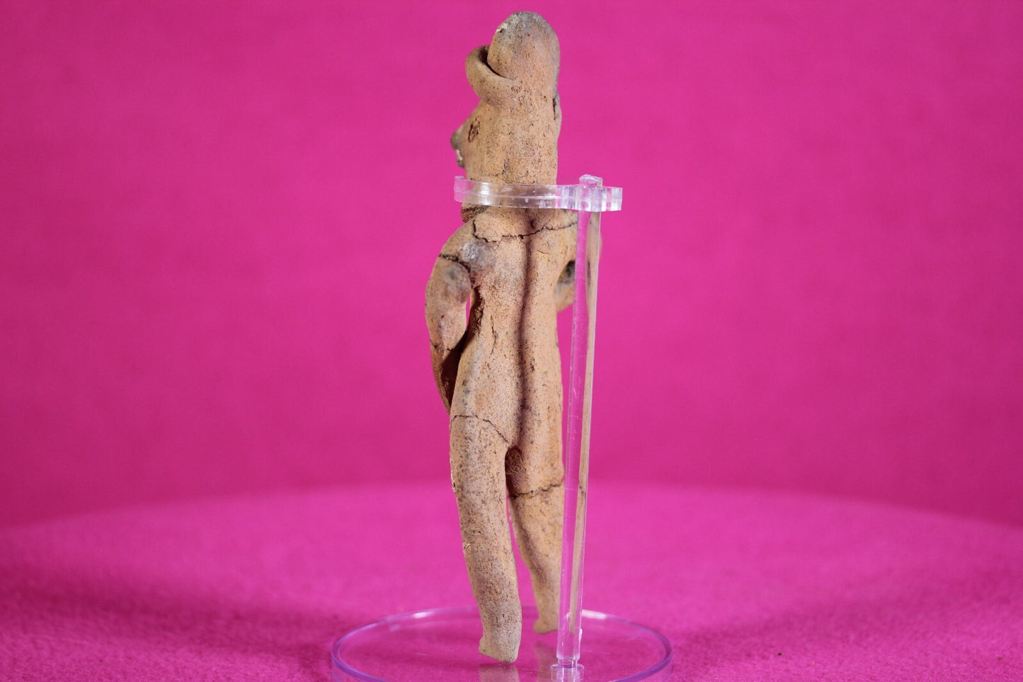 Authentic Pre Columbian Artifact Tomb Figure Colima Ex Arte Primitivo COA T74