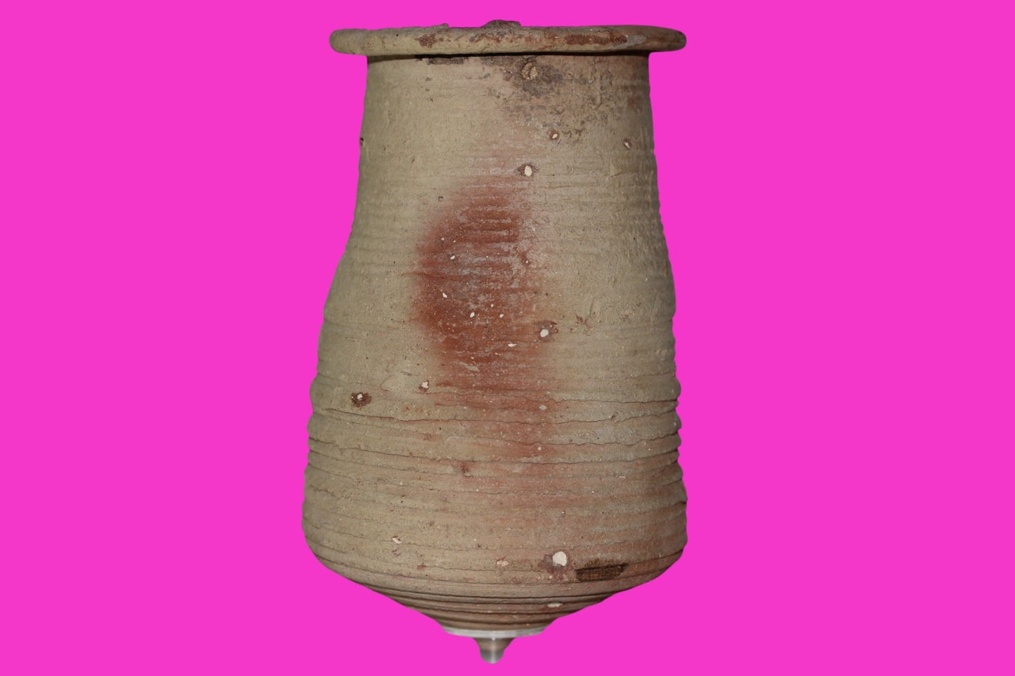 Holy Land Artifact Authentic Large Beaker Found in Israel 400 BC-600 AD COA J128