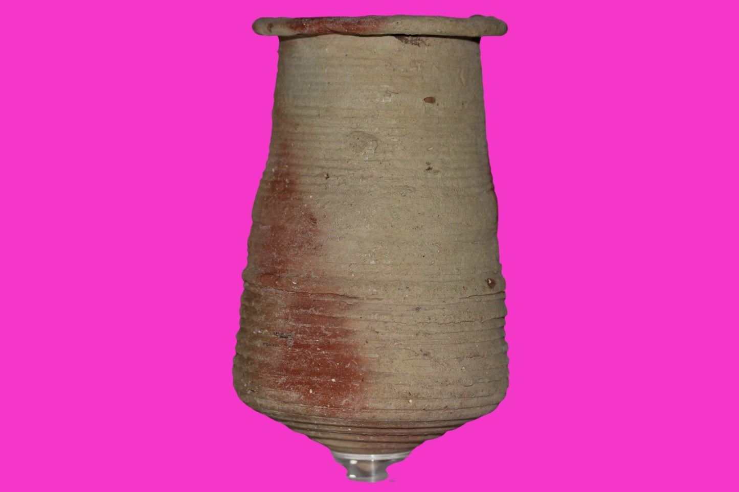Holy Land Artifact Authentic Large Beaker Found in Israel 400 BC-600 AD COA J128