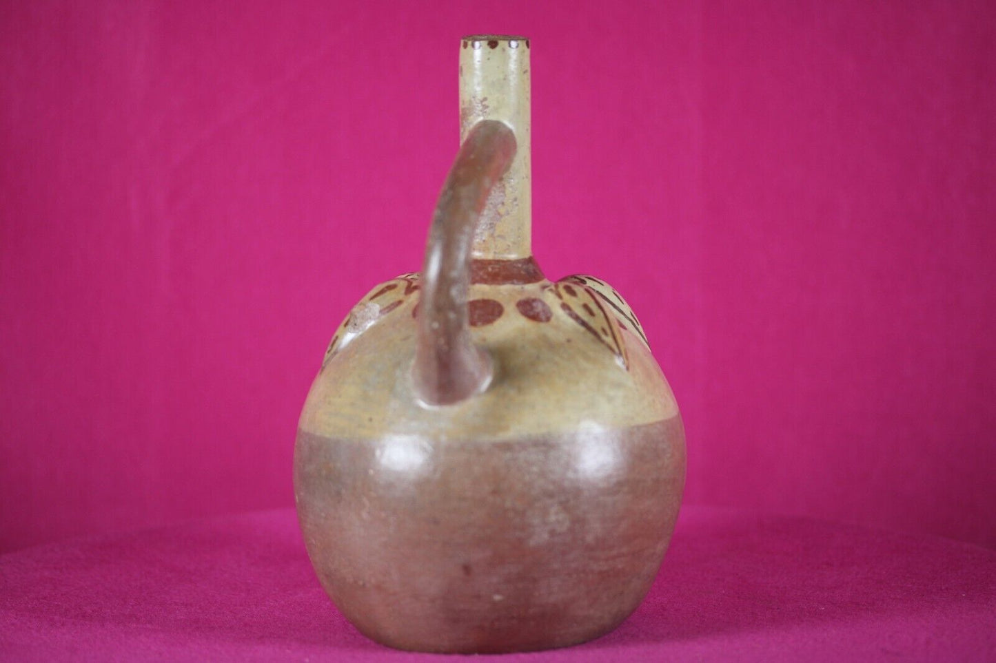 Authentic Pre Columbian Artifact Fruit Vessel Moche Ex Arte Primitivo COA T107
