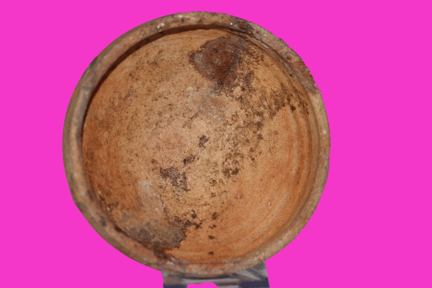 Holy Land Artifact Authentic 4000 Year Old Bowl Time of Abraham 2000 BC COA J126