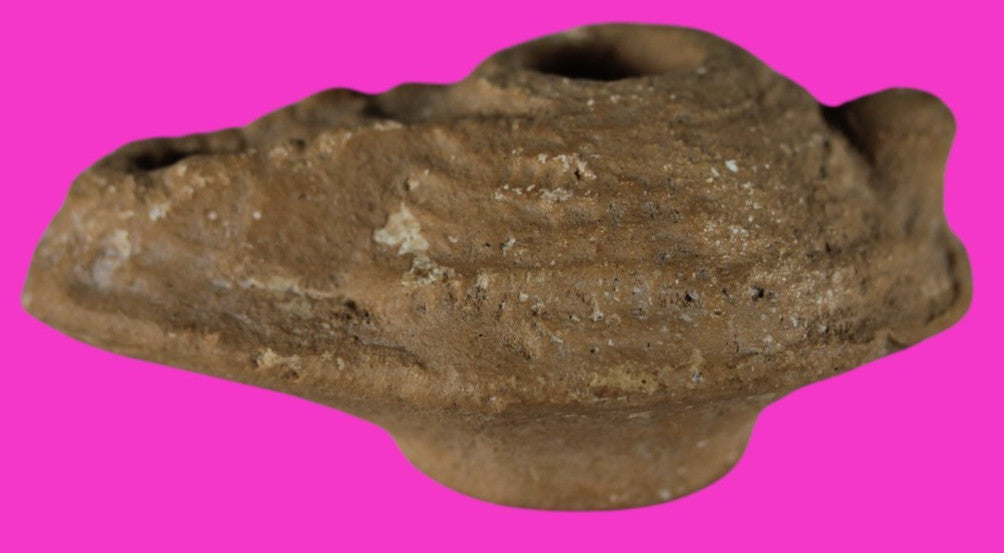 Jesus Christ Homeland Oil Lamp Authentic Holy Land Artifact 100 - 400 AD COA L10