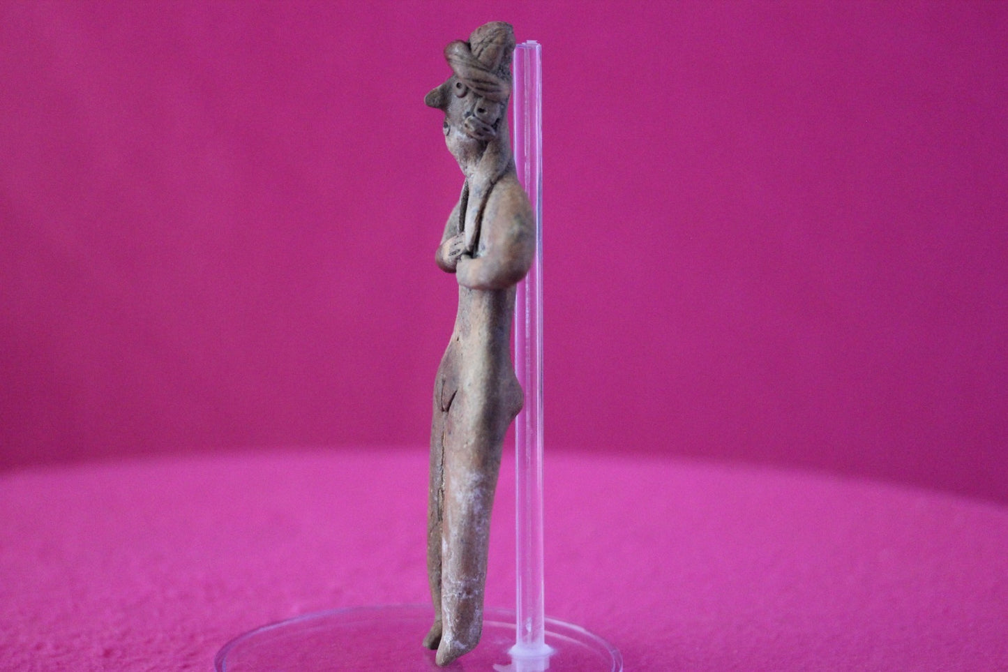 Authentic Pre Columbian Artifact Pretty Lady Tomb Figure Colima Mexico COA 204