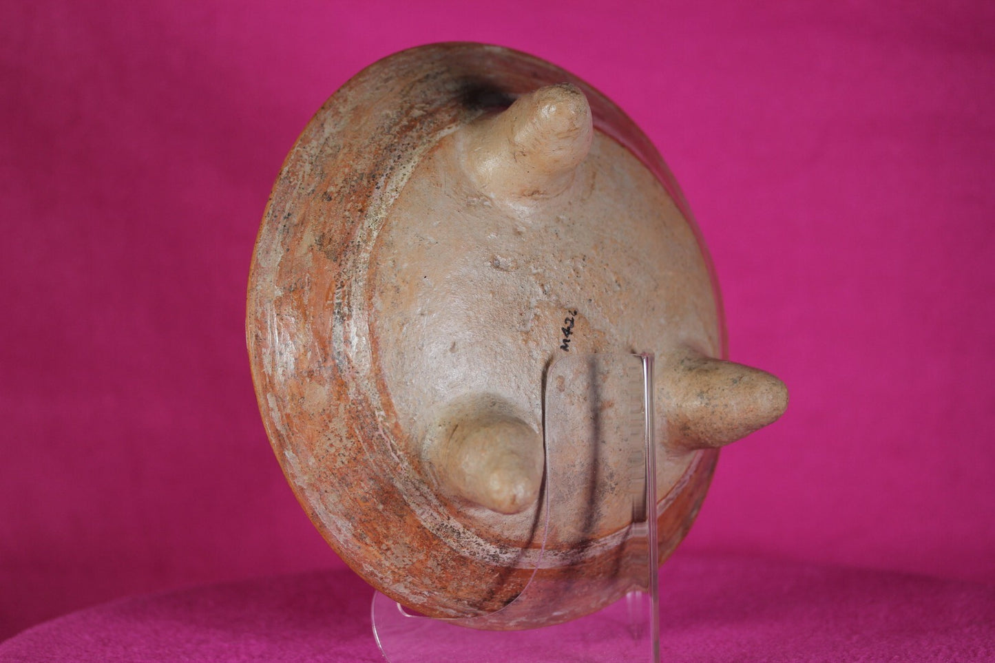 Authentic Pre Columbian Artifact Tripod Bowl Michoacan Ex Arte Primitivo COA T34