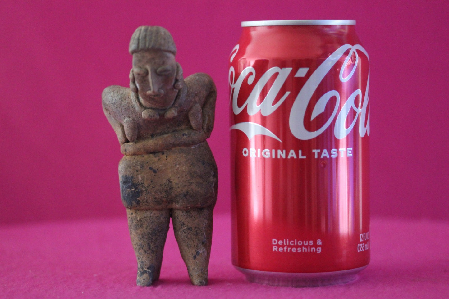 Authentic Pre Columbian Artifact Rare Grandma Tomb Figure Colima Mexico COA 201