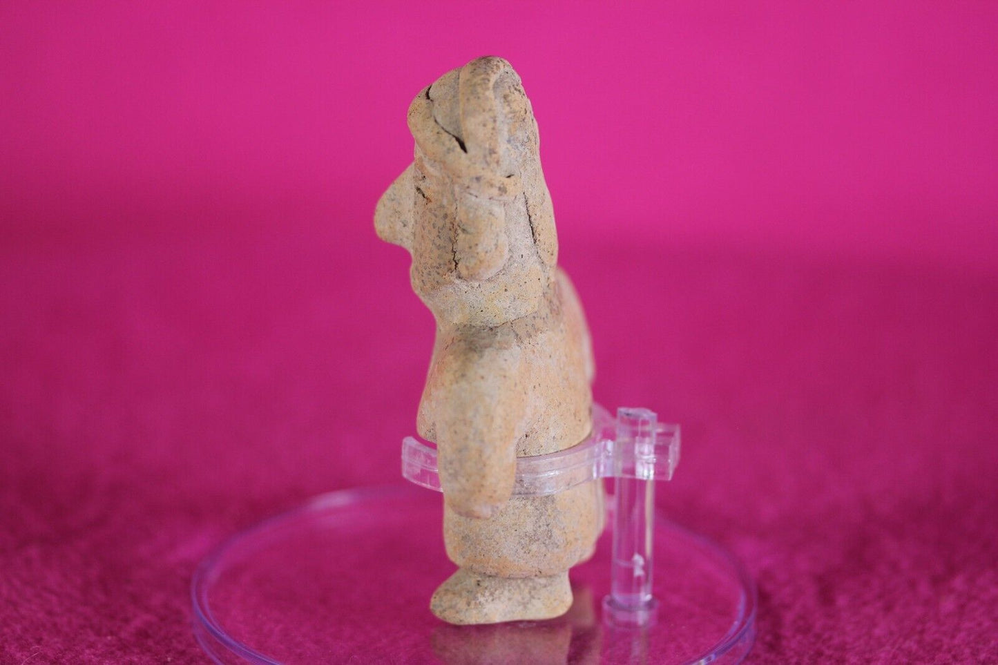 Authentic Pre Columbian Artifact Tomb Figure Colima Ex Arte Primitivo COA T92