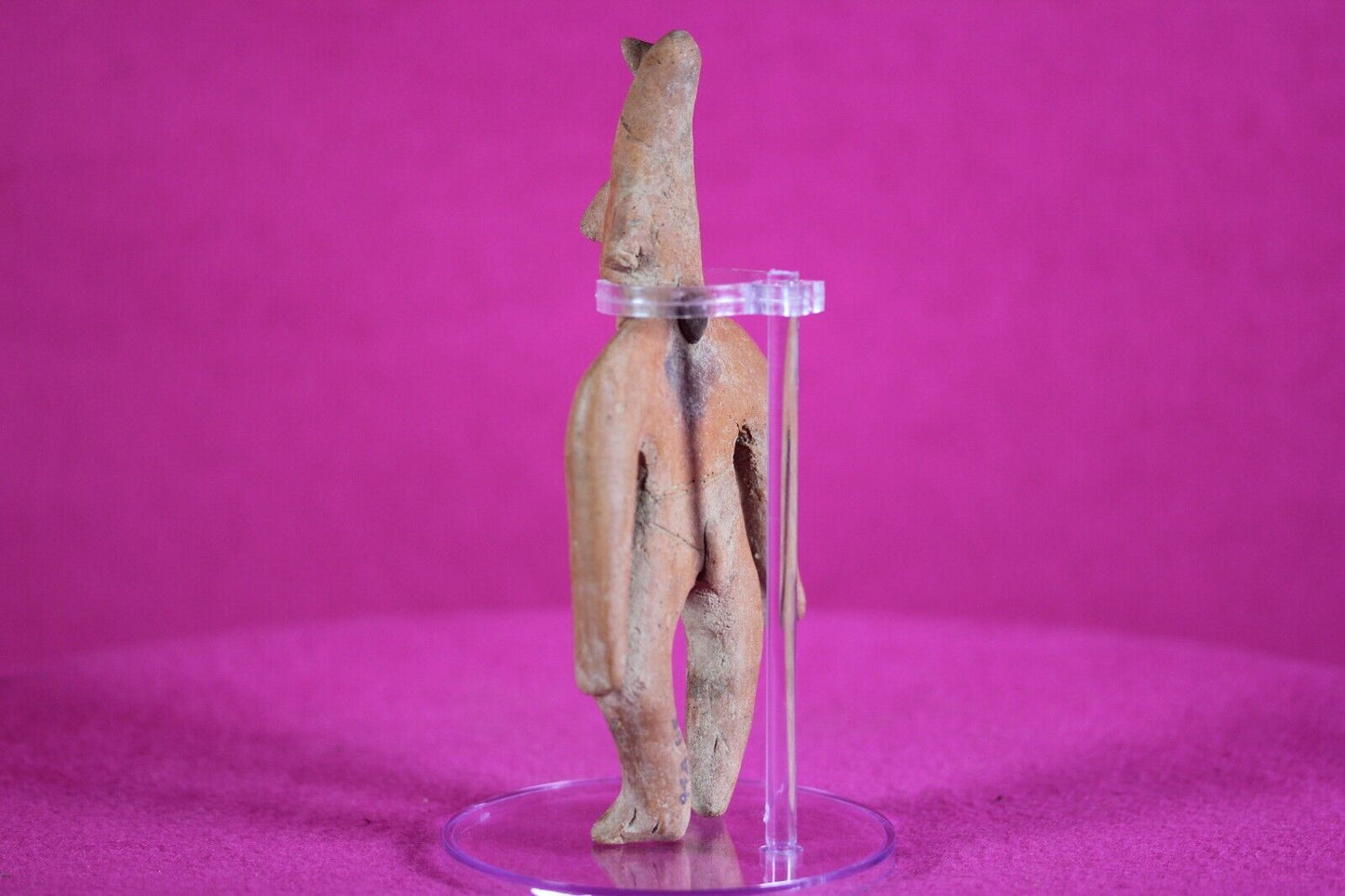 Authentic Pre Columbian Artifact Tomb Figure Colima Mexico 200 BC-500 AD COA T75