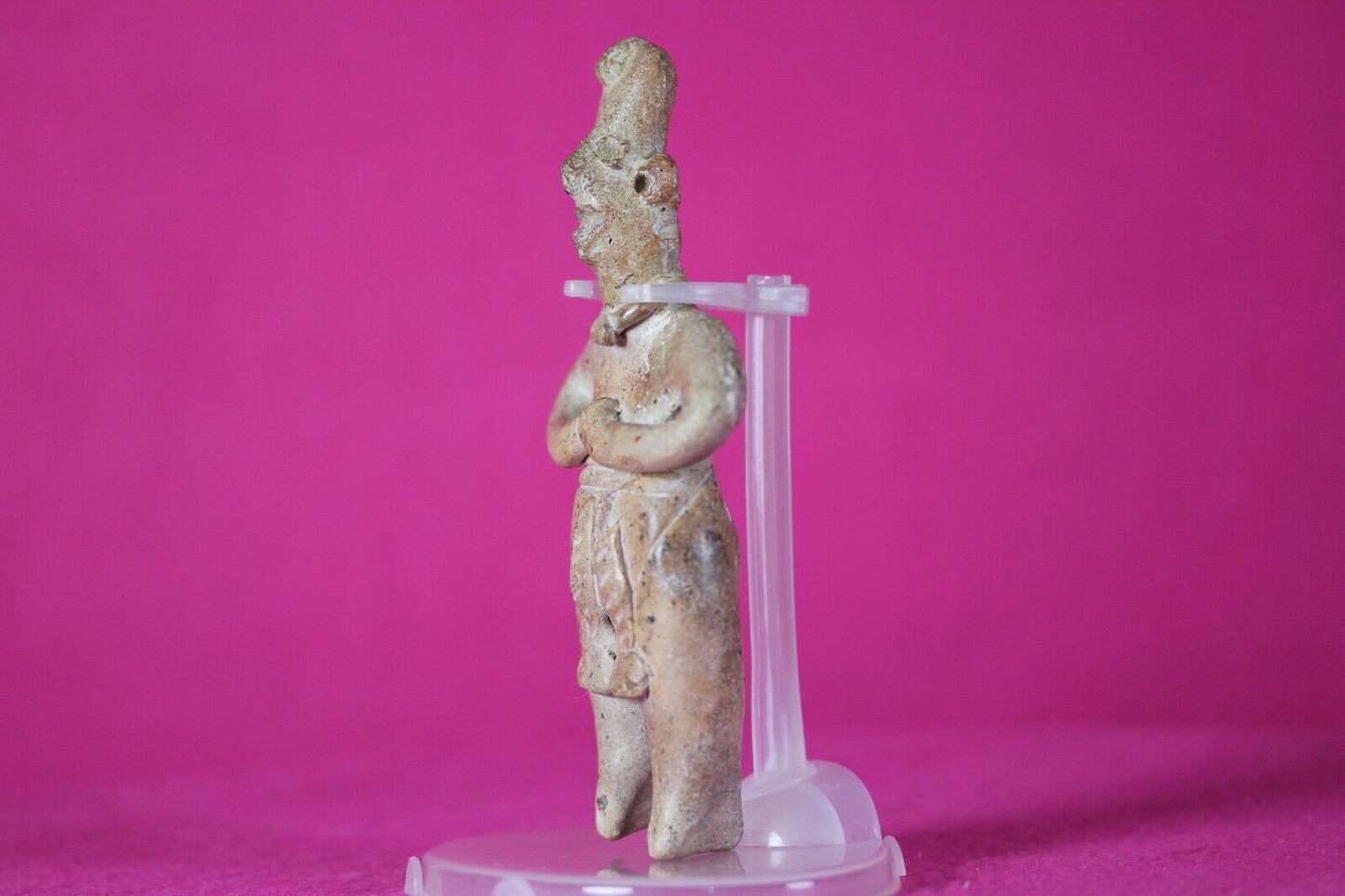 Pre Columbian Artifact Colima Figure Mexico 300BC-300AD Certified COA J35