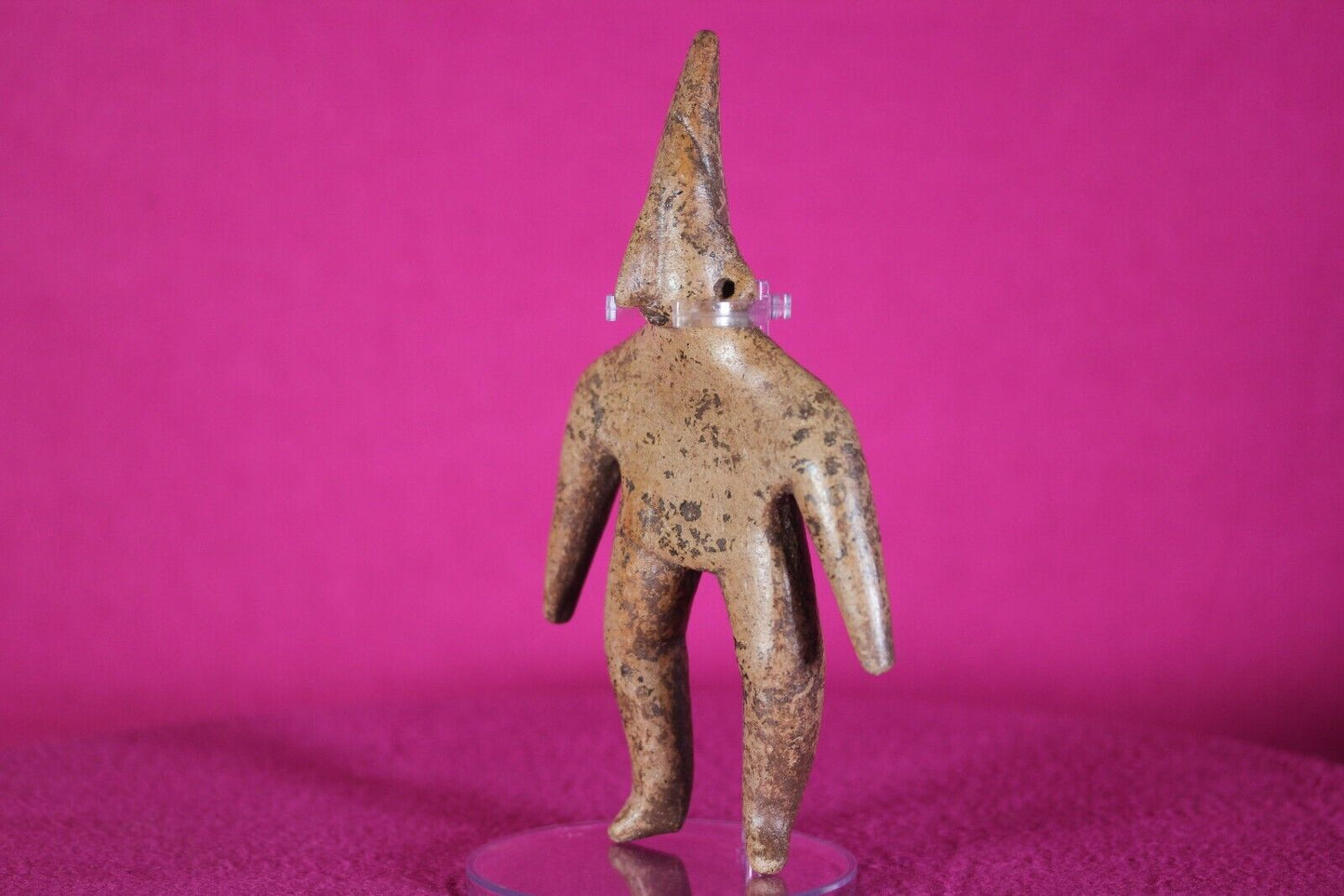 Authentic Pre Columbian Artifact Tomb Figure ColimaEx Arte Primitivo COA T50