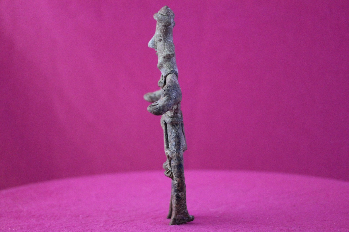 Authentic Pre Columbian Artifact Lady Shaman Tomb Figure Colima Mexico COA 202