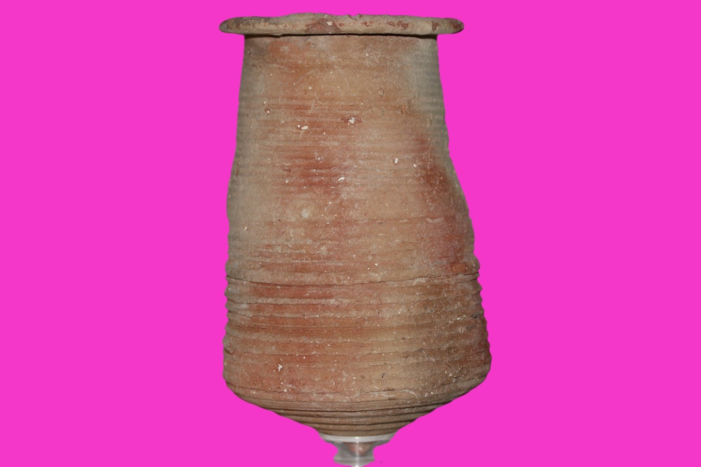 Holy Land Artifact Authentic Large Beaker Found in Israel 400 BC-600 AD COA J128