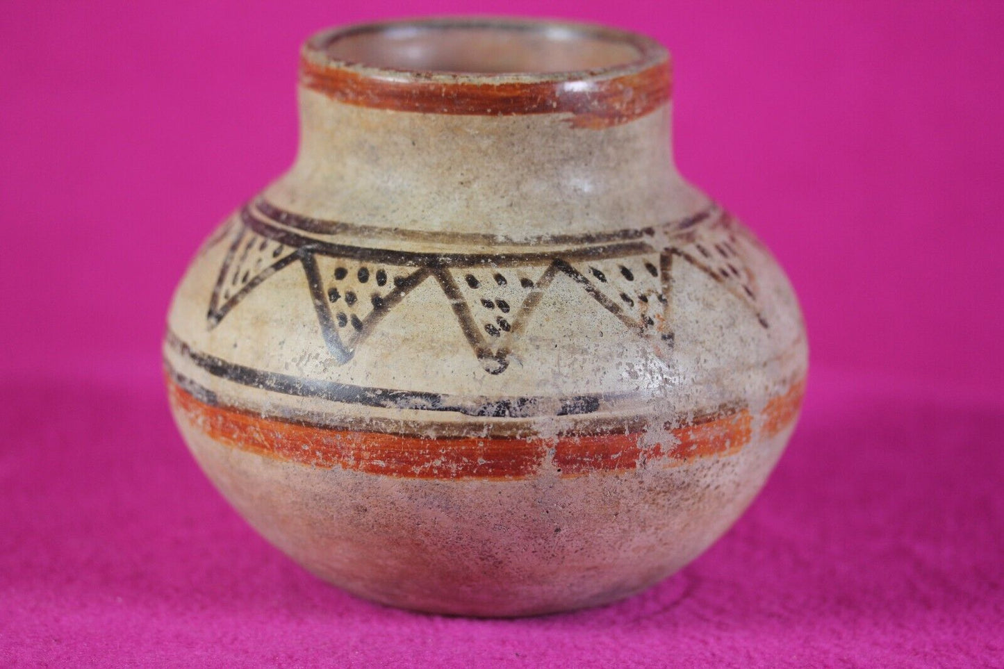 Authentic Pre Columbian Artifact Decorated Bowl Costa Rica 700-1400 AD COA J99