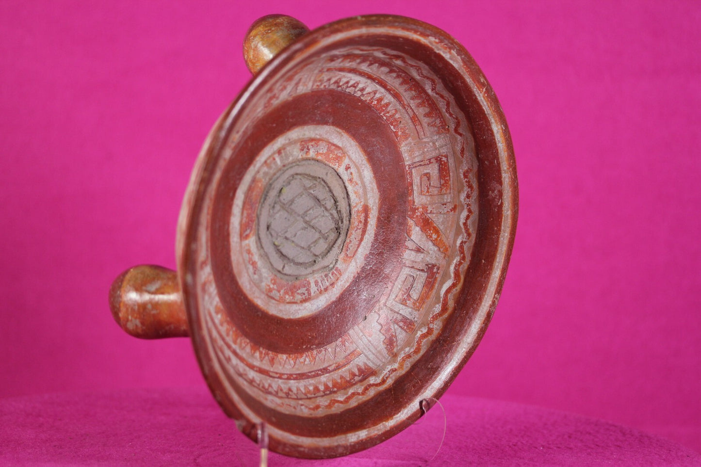 Authentic Pre Columbian Artifact Tripod Bowl Michoacan Ex Arte Primitivo COA T72