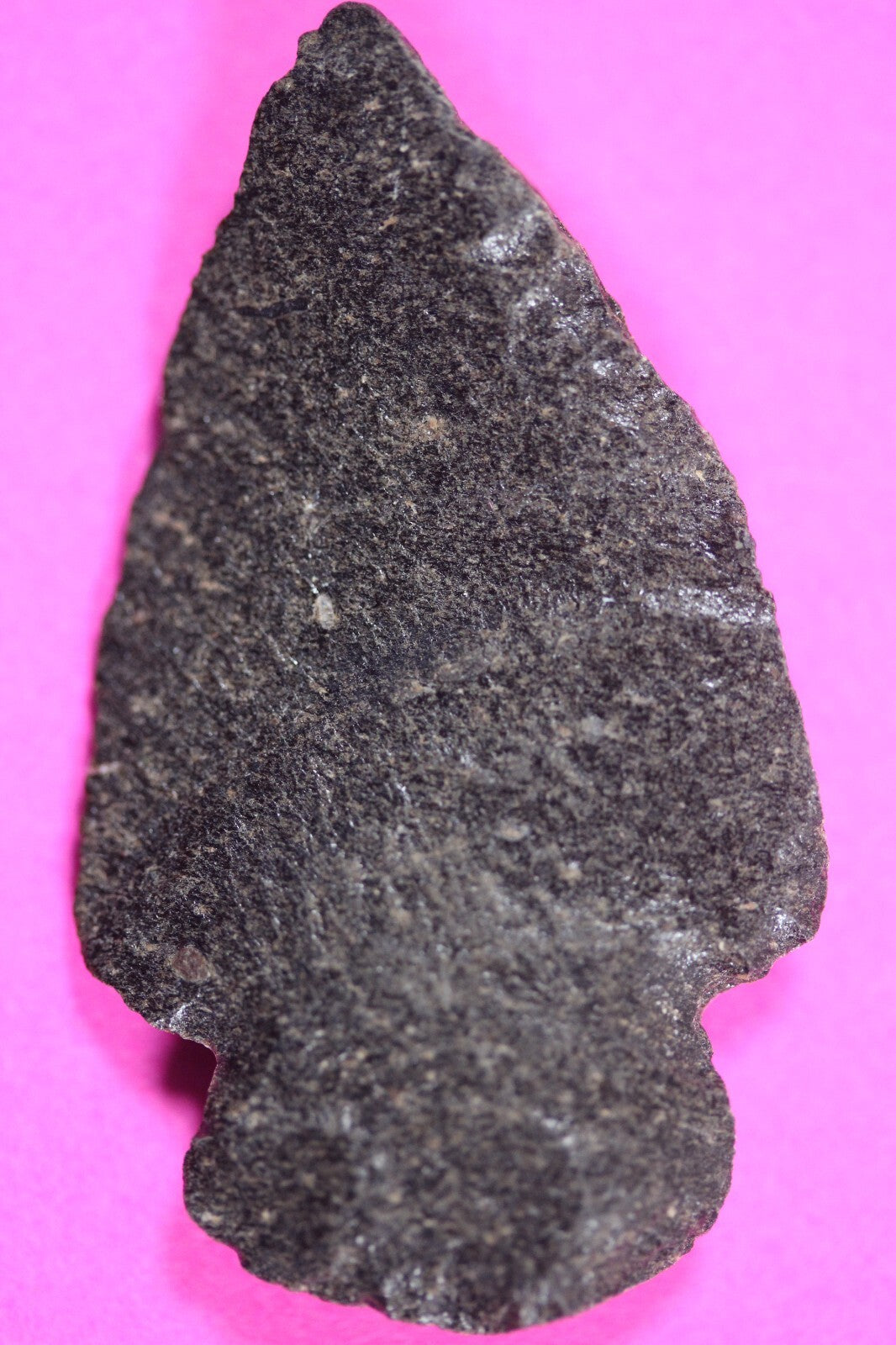 Authentic Pre Columbian Artifact Aztec Arrowhead Battle of Mexico City COA 12