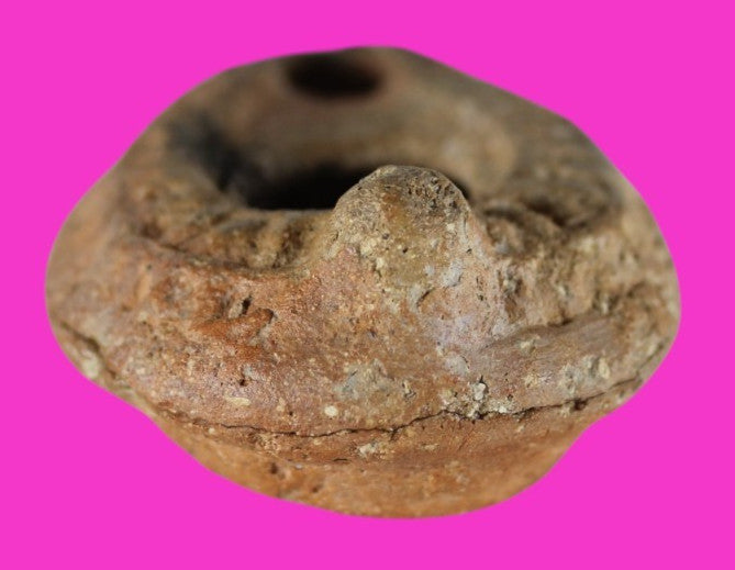 Jesus Christ Homeland Oil Lamp Authentic Holy Land Artifact 100 - 400 AD COA L11
